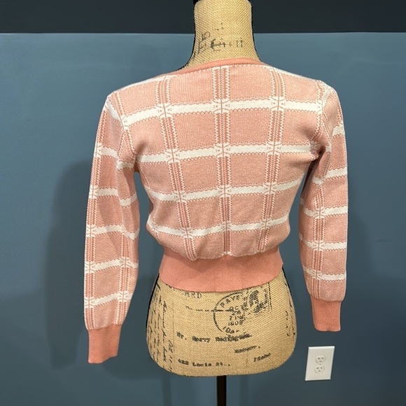 Shein long sleeve cropped button up sweater size small women’s - Picture 5 of 5